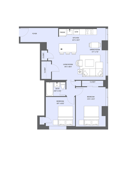 115-135 Tyndall Avenue Studio-2 Beds Apartment for Rent - Photo Gallery 21